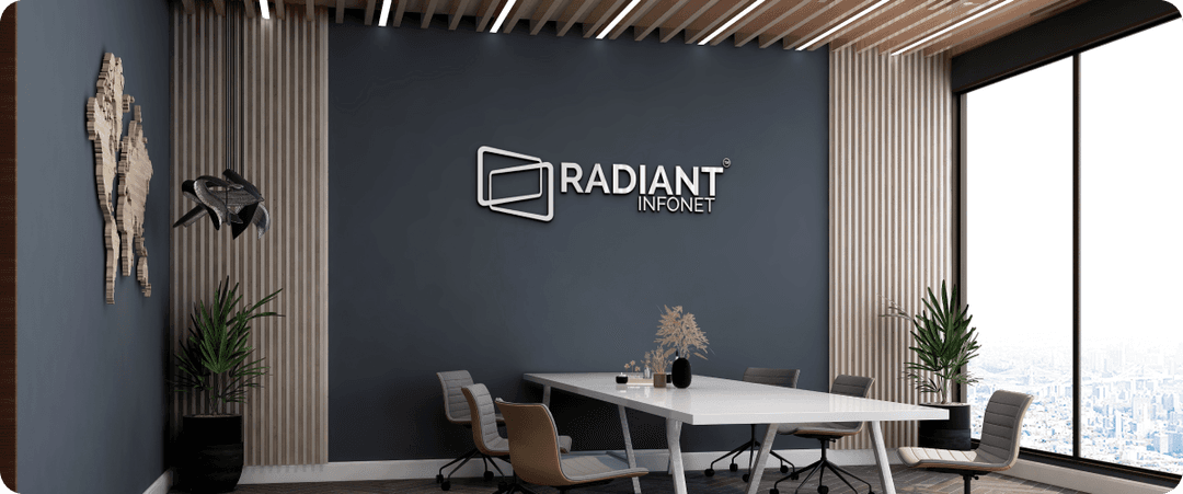 Radiant Infonet logo